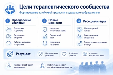 Терапевтическое сообщество в Луховицах